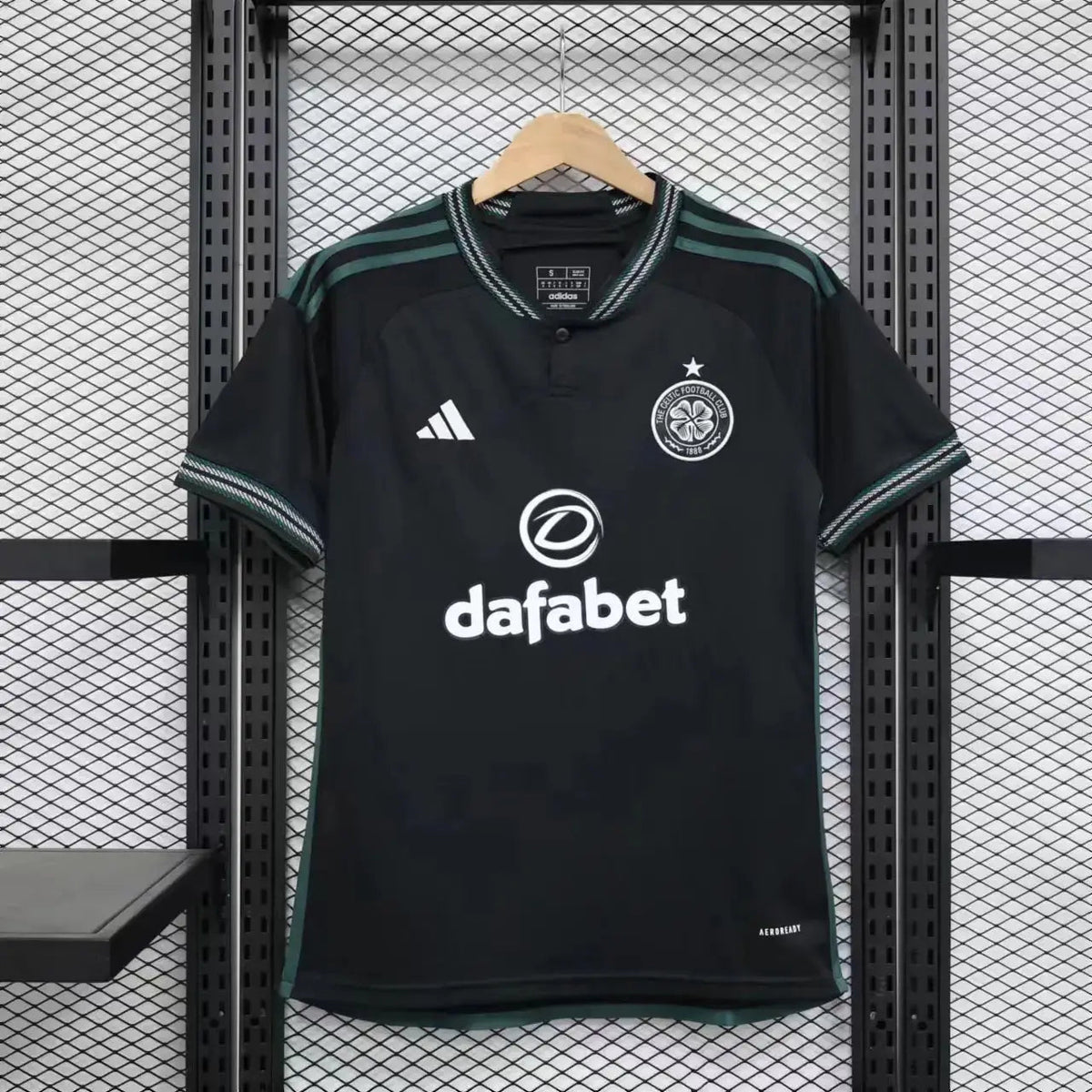 Maillot Celtic extérieur "Noir" 2023/2024 YamaKits Foot