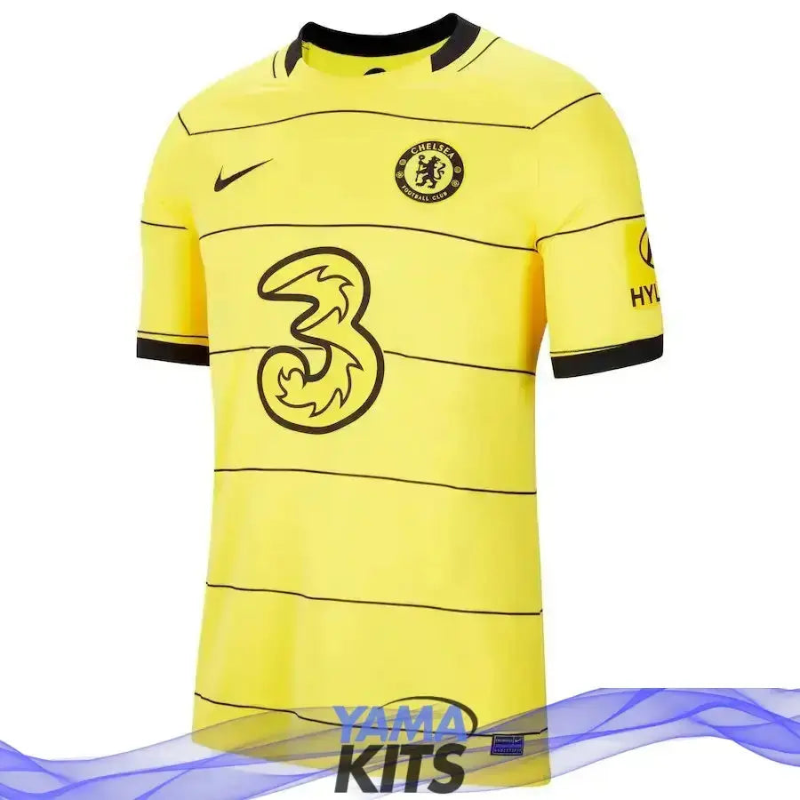 Maillot Chelsea Extérieur "Jaune" 2021/2022 YamaKits Foot