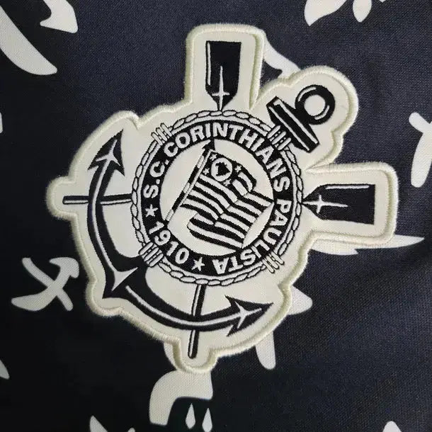 Maillot Corinthians third "noir" 2022/20223 YamaKits Foot