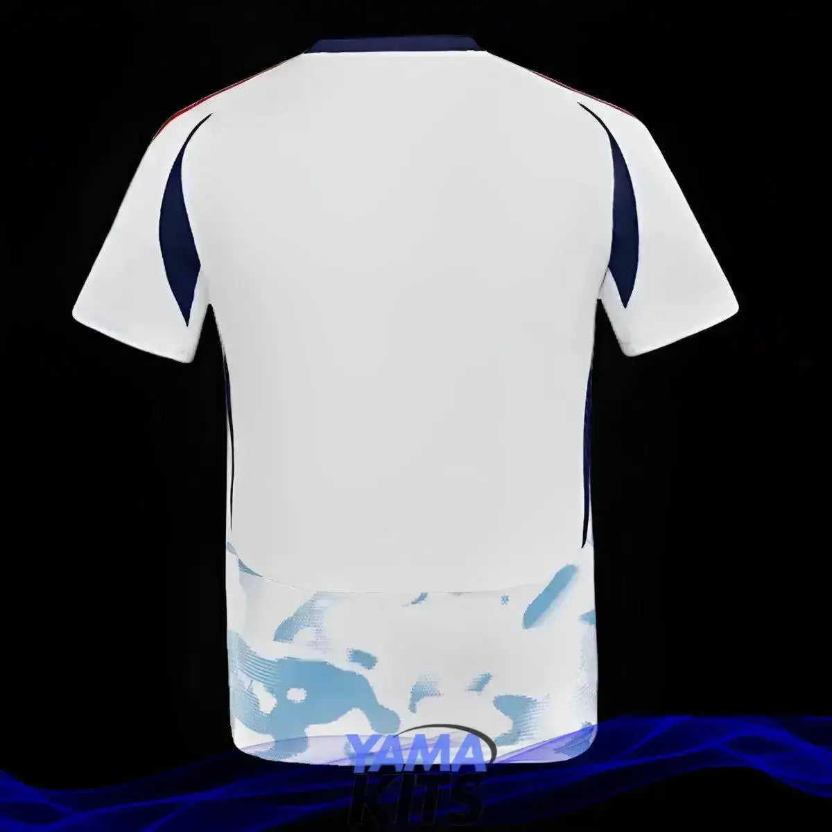 Maillot Costa Rica Extérieur "Blanc, Bleu" 2024/2025 YamaKits Foot