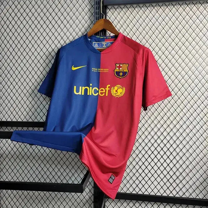 Maillot FC Barcelone RETRO domicile 2008/2009 YamaKits Foot