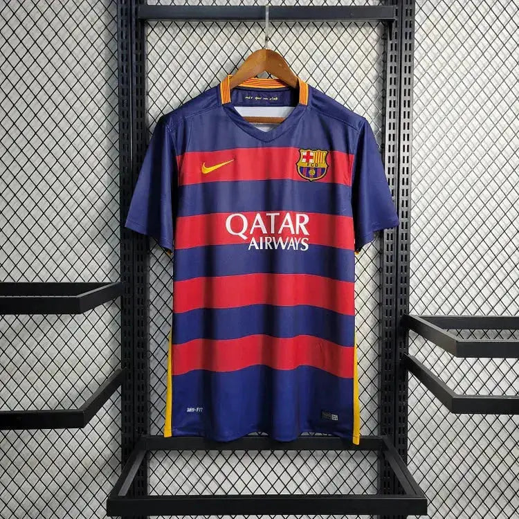 Maillot FC Barcelone RETRO domicile 2025/2016 YamaKits Foot