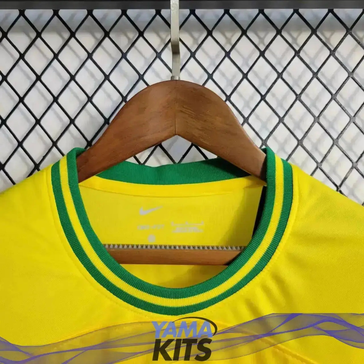 Maillot Femme Brésil/Brazil Concept "Jaune" 2022/2023 YamaKits Foot
