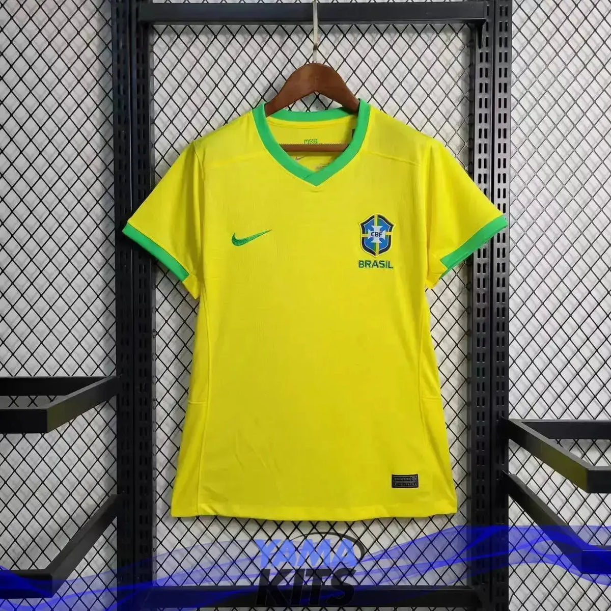 Maillot Femme Brésil/Brazil Domicile 2022/2023 YamaKits Foot