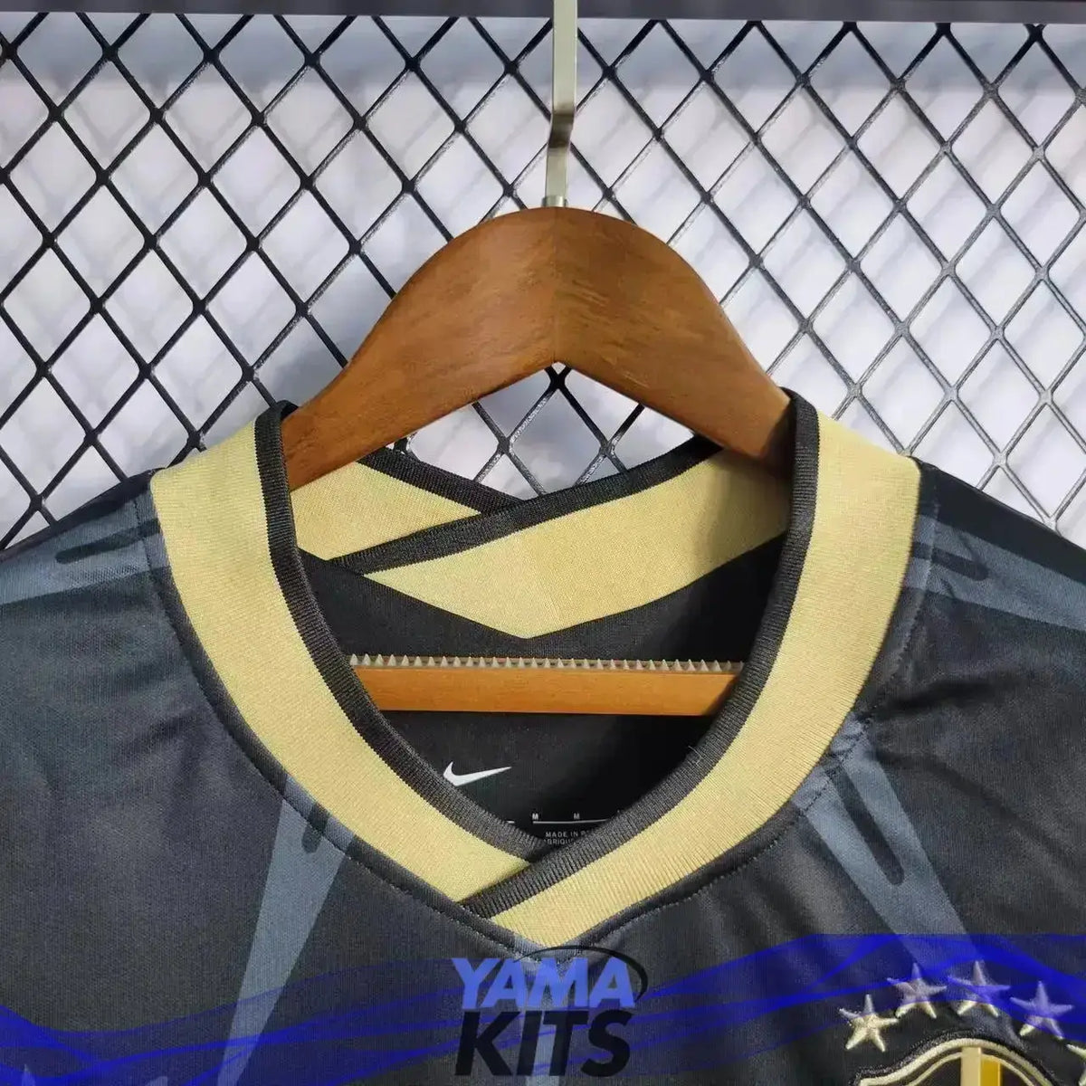 Maillot Femme Brésil Concept « CAPTUS Noir » 2023/2024 YamaKits Foot