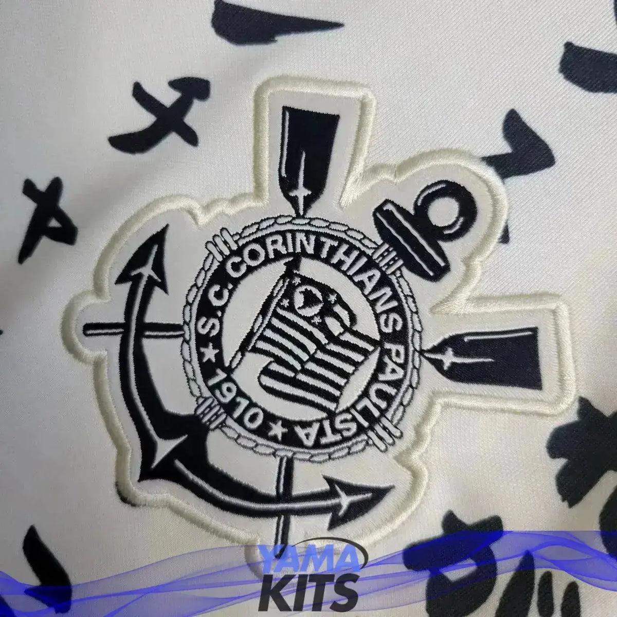 Maillot Femme Corinthians Extérieur "beige" 2022/2023 YamaKits Foot