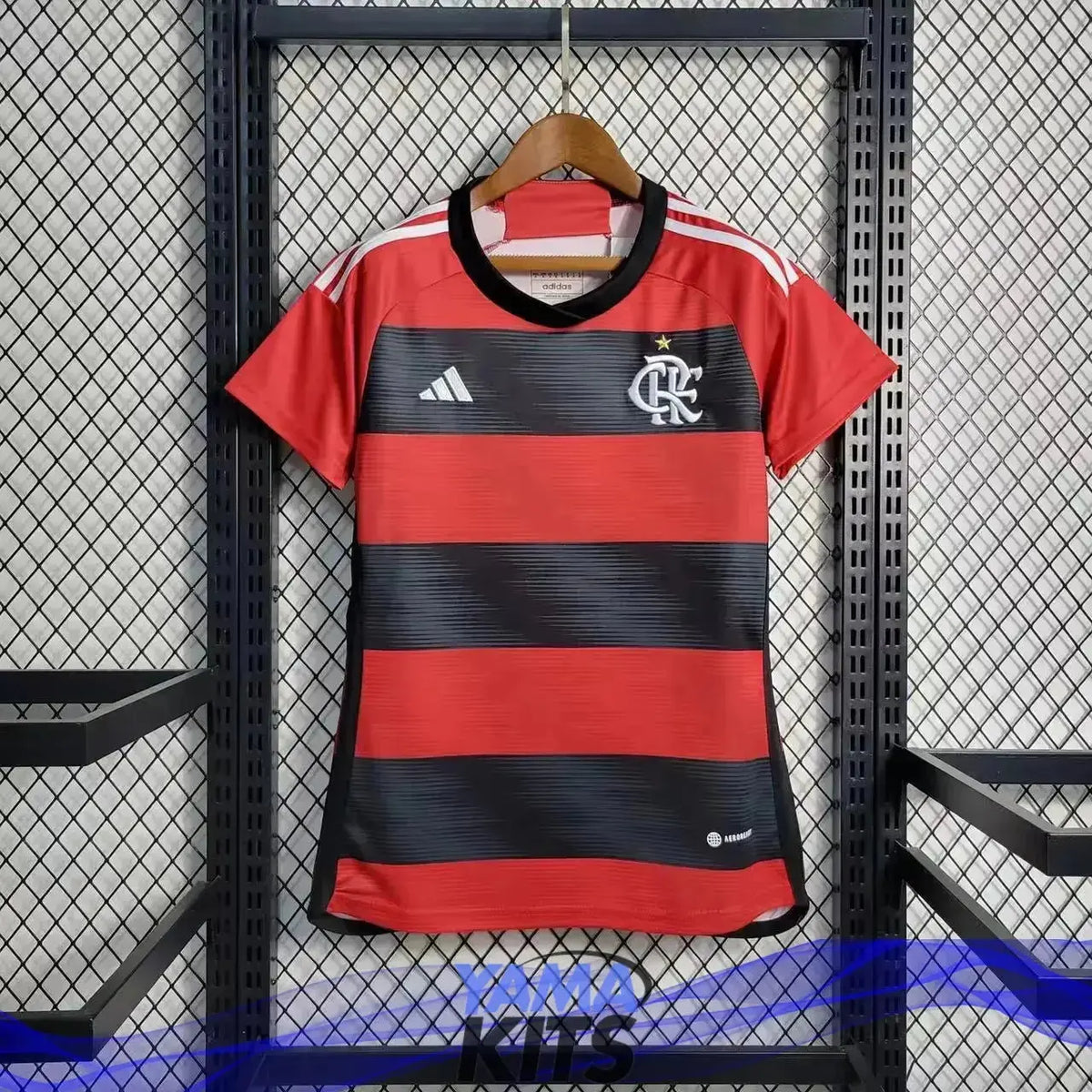 Maillot Femme Flamengo Domicile "Rouge,Noir" 2023/2024 YamaKits Foot