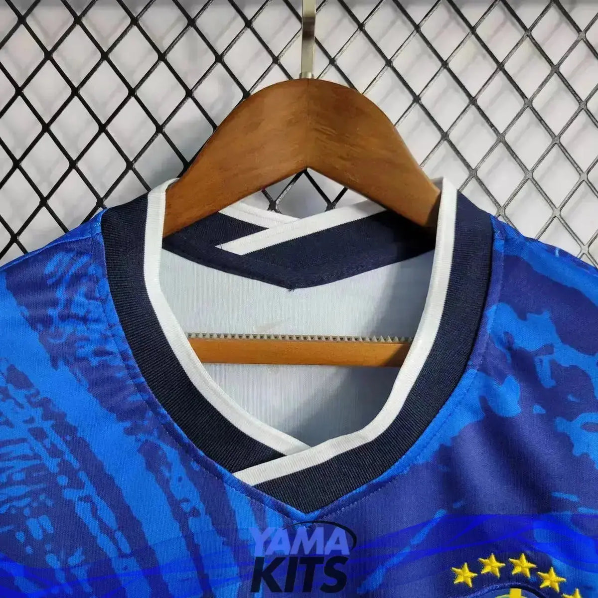 Maillot Femme du Brésil/Brazil concept "bleu" 2024 YamaKits Foot