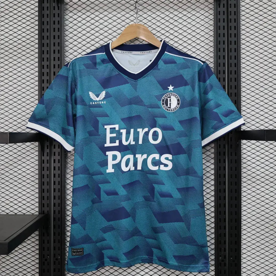 Maillot Feyenoord extérieur "Bleu" 2023/2024 YamaKits Foot