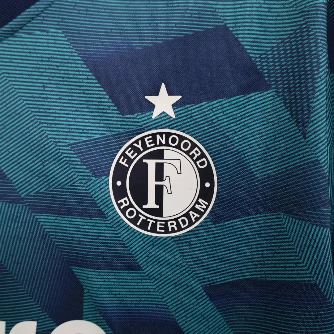 Maillot Feyenoord extérieur "Bleu" 2023/2024 YamaKits Foot