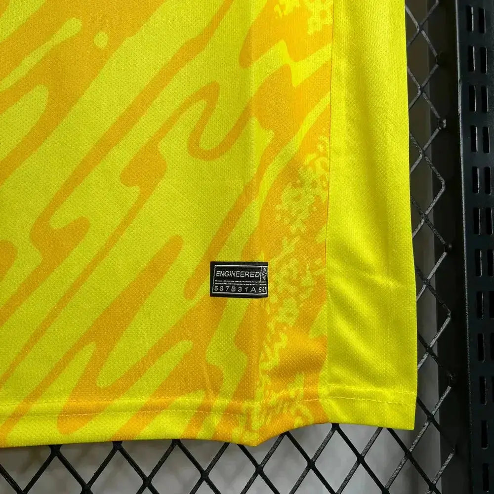 Maillot Gardien France Jaune 2024-2025 YamaKits Foot