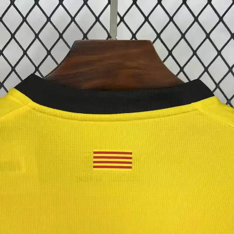 Maillot Gérone extérieur "jaune" 2025/2026 YamaKits Foot