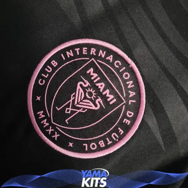 Maillot Inter Miami extérieur "Noir" 2023/2024 YamaKits Foot