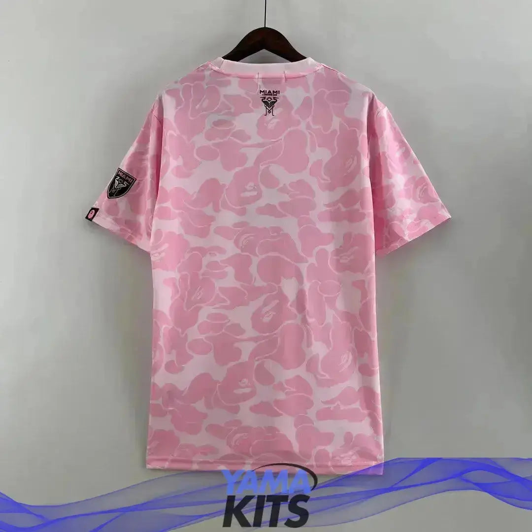 Maillot Inter Miami x Bape Concept "Rose" 2023/2024 YamaKits Foot