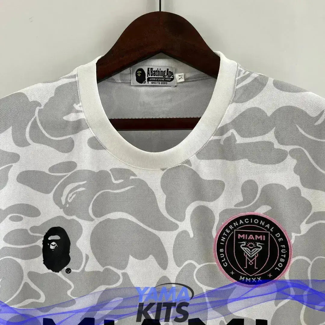 Maillot Inter Miami x Bape Concept "gris" 2023/2024 YamaKits Foot