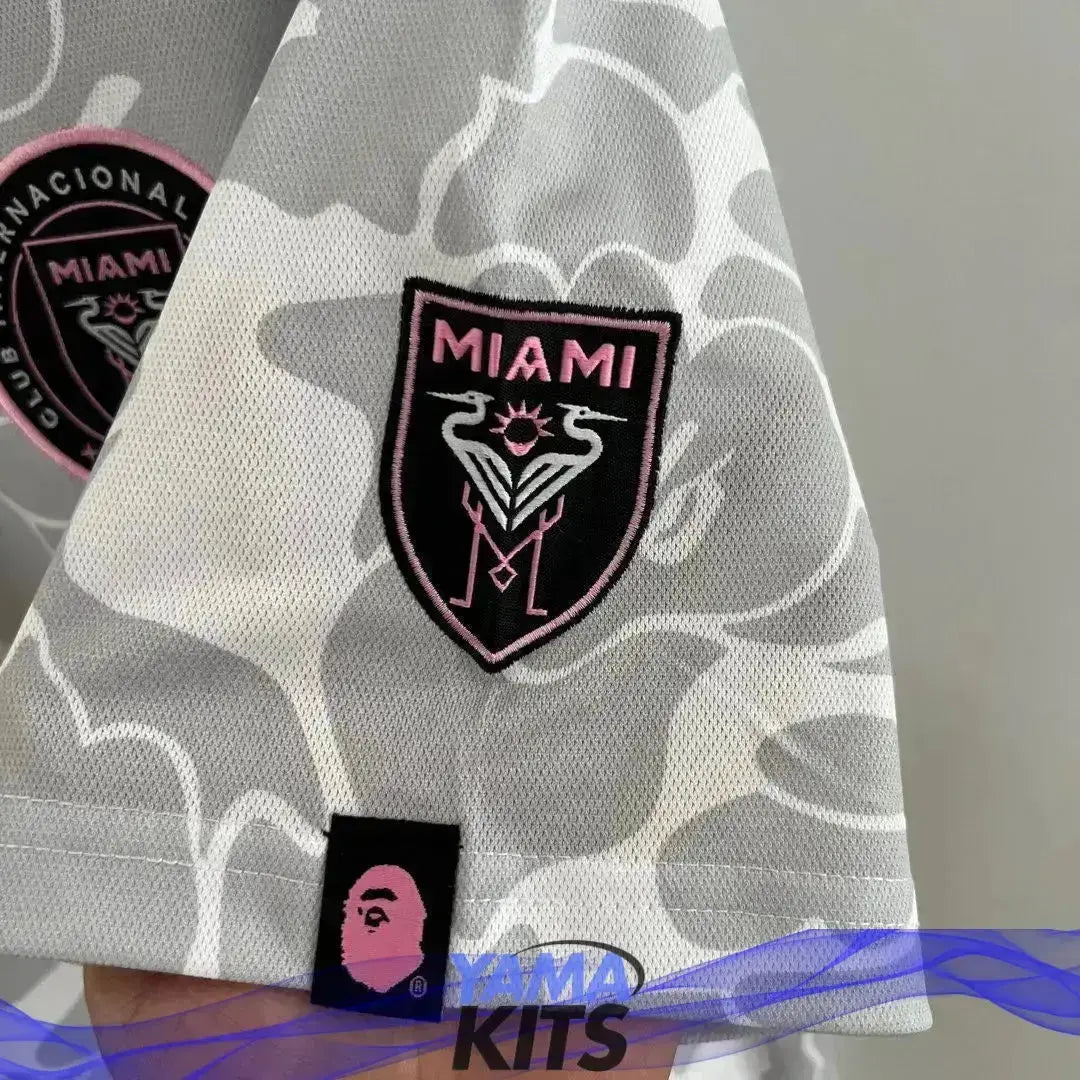 Maillot Inter Miami x Bape Concept "gris" 2023/2024 YamaKits Foot