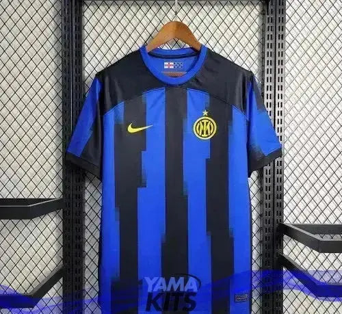 Maillot Inter Milan Domicile « bleu, noir » 2023/2024 YamaKits Foot
