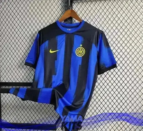 Maillot Inter Milan Domicile « bleu, noir » 2023/2024 YamaKits Foot