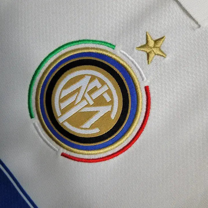 Maillot Inter milan Retro extérieur "Blanc" 2009/2010 YamaKits Foot