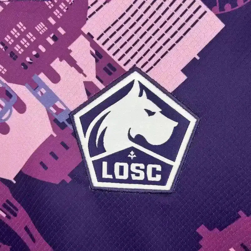 Maillot Lille OSC extérieur 2025/2026 YamaKits Foot