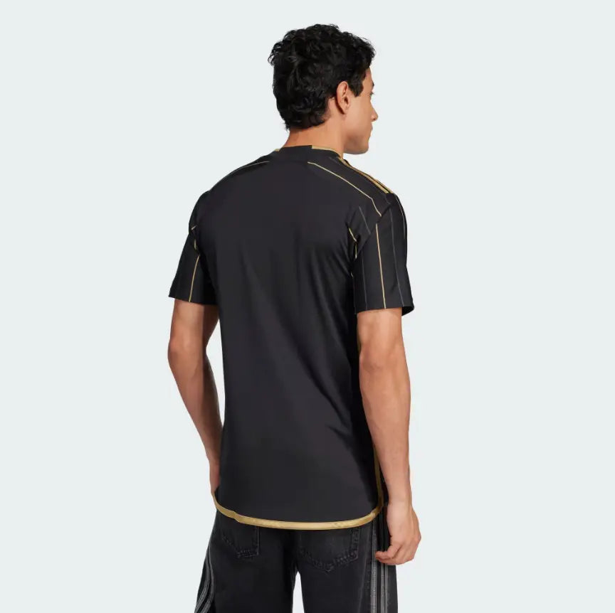 Maillot Los Angeles Domicile "Noir,or" 2024/2025 YamaKits Foot