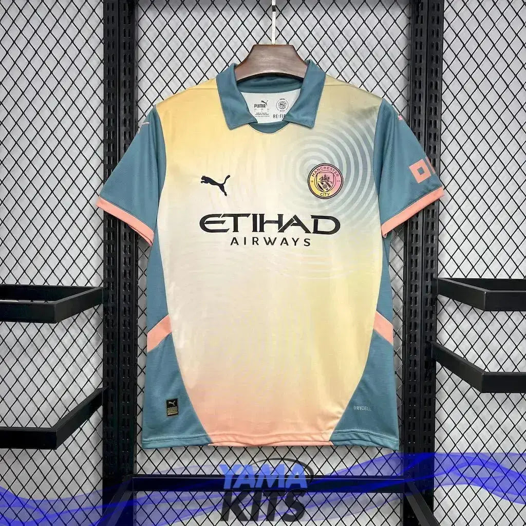 Maillot Manchester City Third 2024/2025 YamaKits Foot