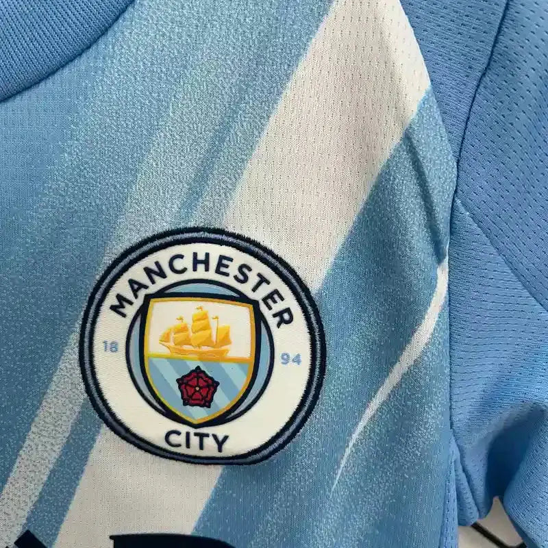 Maillot Manchester City enfant domicile 2025/2026 YamaKits Foot
