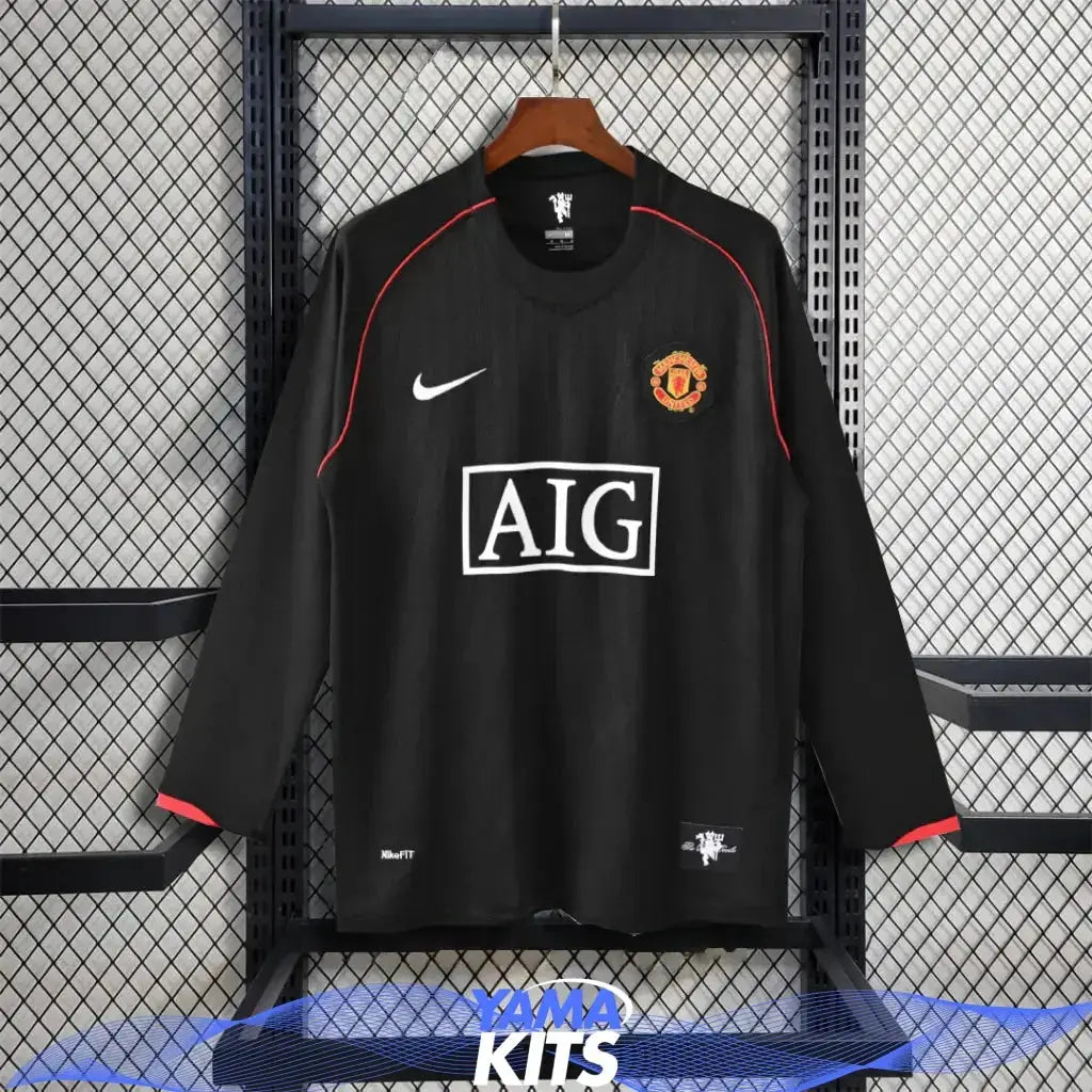 Maillot Manchester United Extérieur Manches Longues 2007/2008 Classic Shirtss