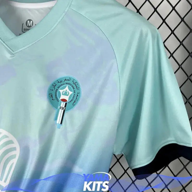 Maillot Maroc concept "Bleu, Vert" 2025/2026 YamaKits Foot