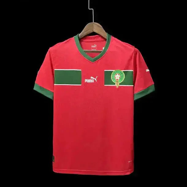 Maillot Maroc domicile "Rouge" 2022/2023 YamaKits Foot
