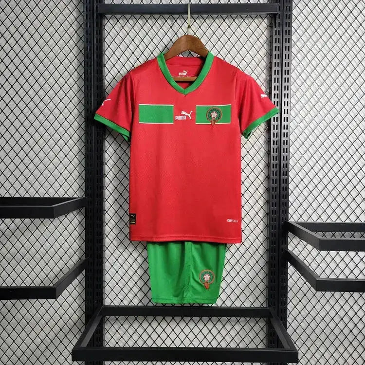 Maillot Maroc enfant Domicile 2022/2023 YamaKits Foot