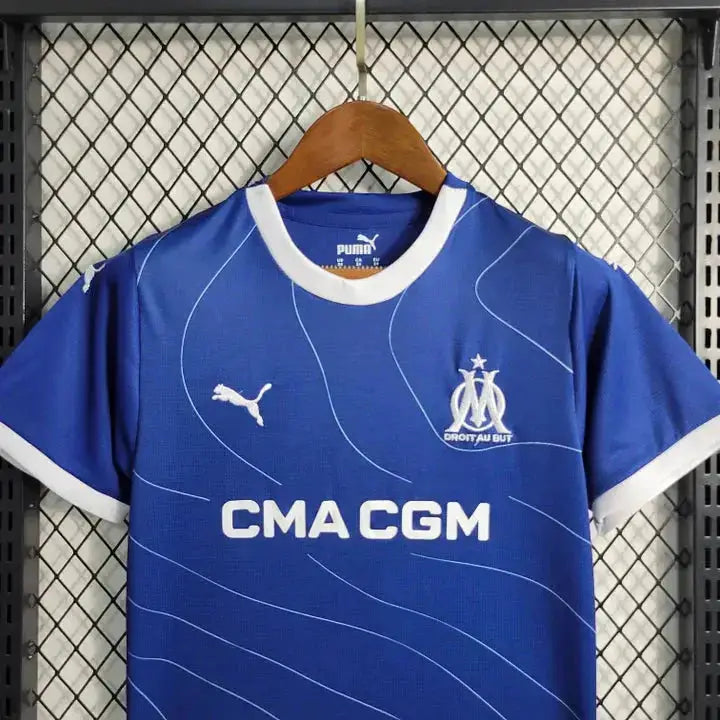 Maillot Marseille enfant Extérieur 2023/2024 YamaKits Foot