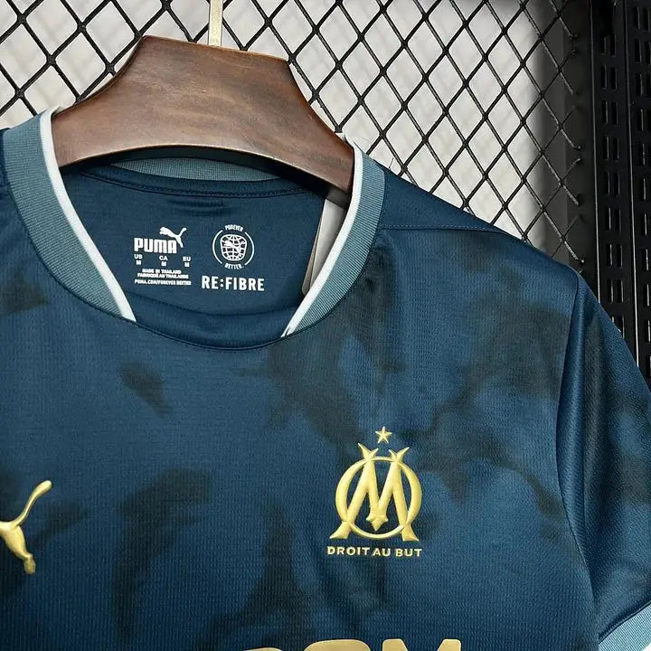 Maillot Marseille extérieur "Bleu" 2024/2025 YamaKits Foot