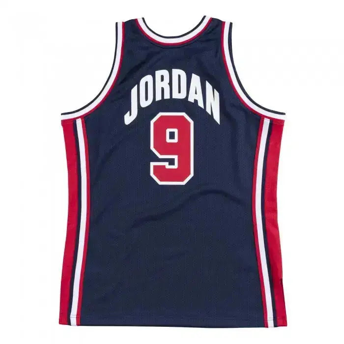 Maillot Michael Jordan Dream Team 92 USA Bleu Mitchell & Ness YamaBasketball