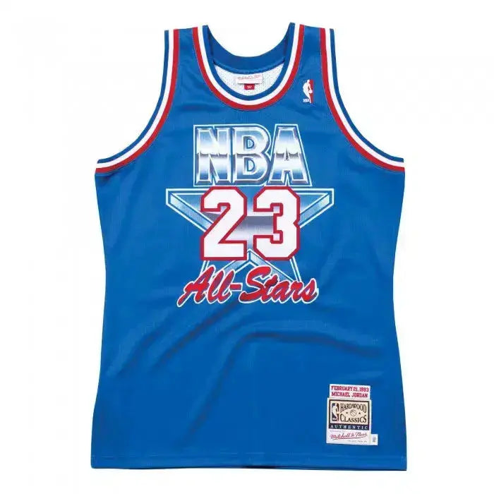 Maillot NBA Michael Jordan All-Star '93 Bleu Mitchell & Ness YamaBasketball