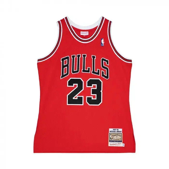 Maillot NBA Michael Jordan Chicago Bulls ROUGE '97 Finals Mitchell & Ness - Édition Road YamaBasketball