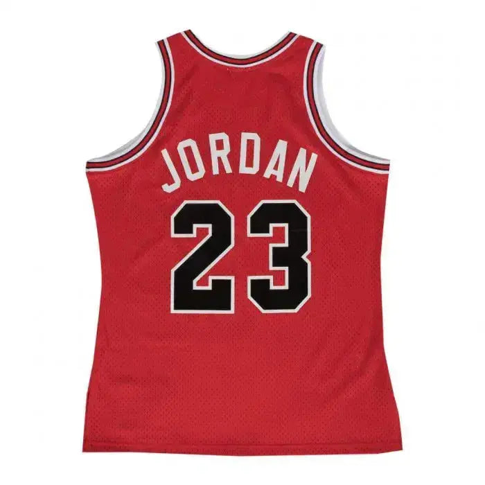 Maillot NBA Michael Jordan Chicago Bulls Rouge '84 Mitchell & Ness - Saison Rookie YamaBasketball