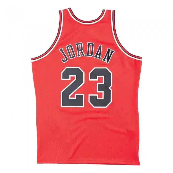 Maillot NBA Michael Jordan Chicago Bulls Rouge '95 Mitchell & Ness - Édition Finals YamaBasketball