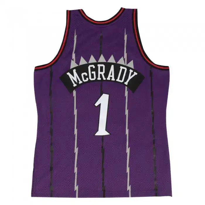 Maillot NBA Tracy Mcgrady Toronto Raptors 1998-99 Swingman Mitchell&Ness Purple YamaBasketball