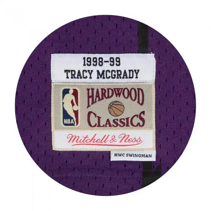 Maillot NBA Tracy Mcgrady Toronto Raptors 1998-99 Swingman Mitchell&Ness Purple YamaBasketball