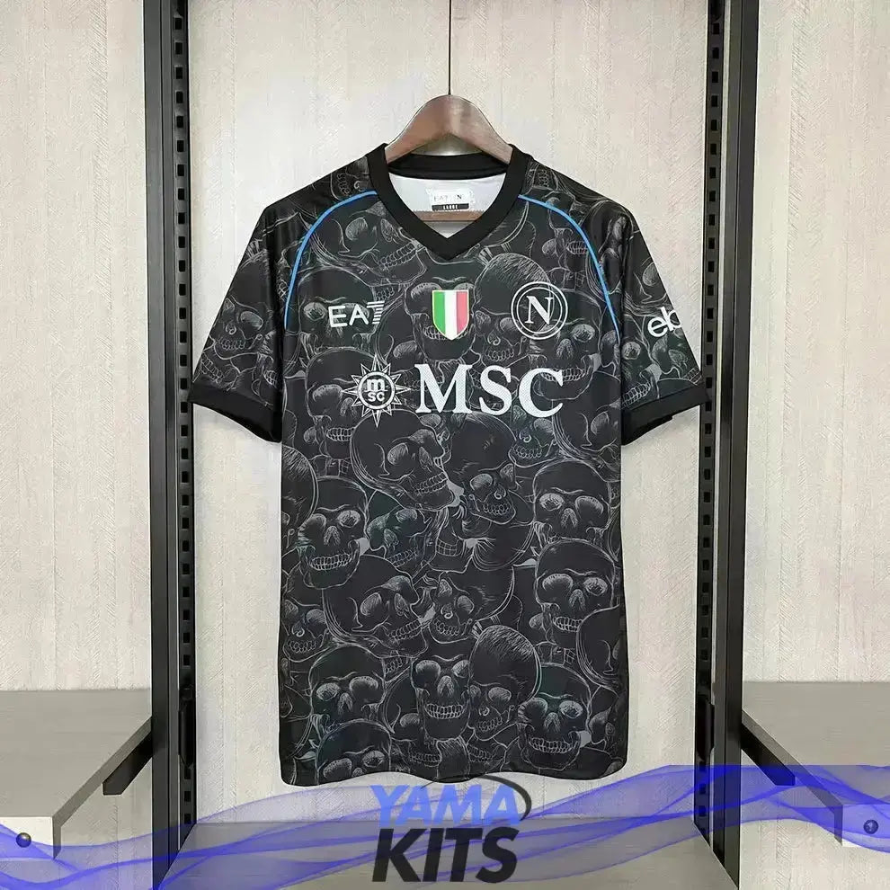 Maillot Napoli Concept « Halloween » 2025 YamaKits Foot