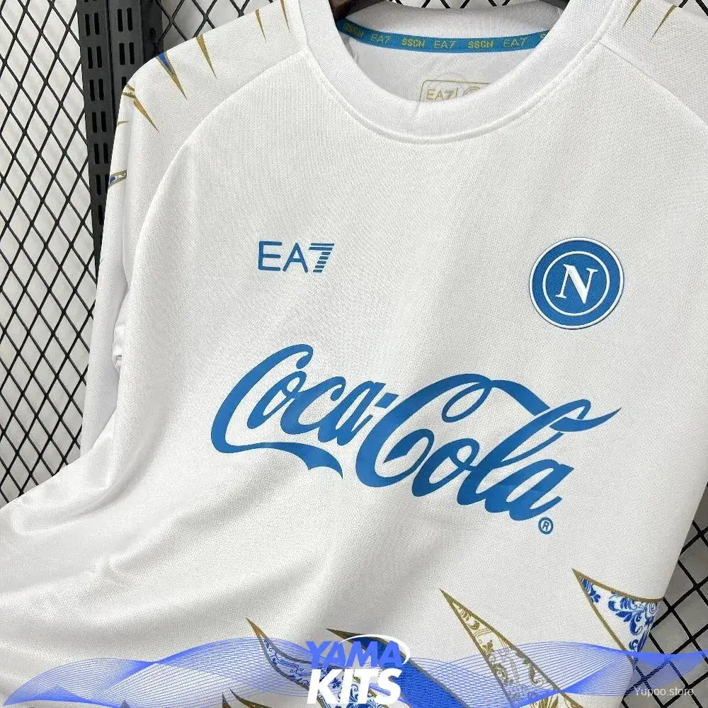 Maillot Napoli Pré-Match Manches Longues 2025/2026 Classic Shirtss