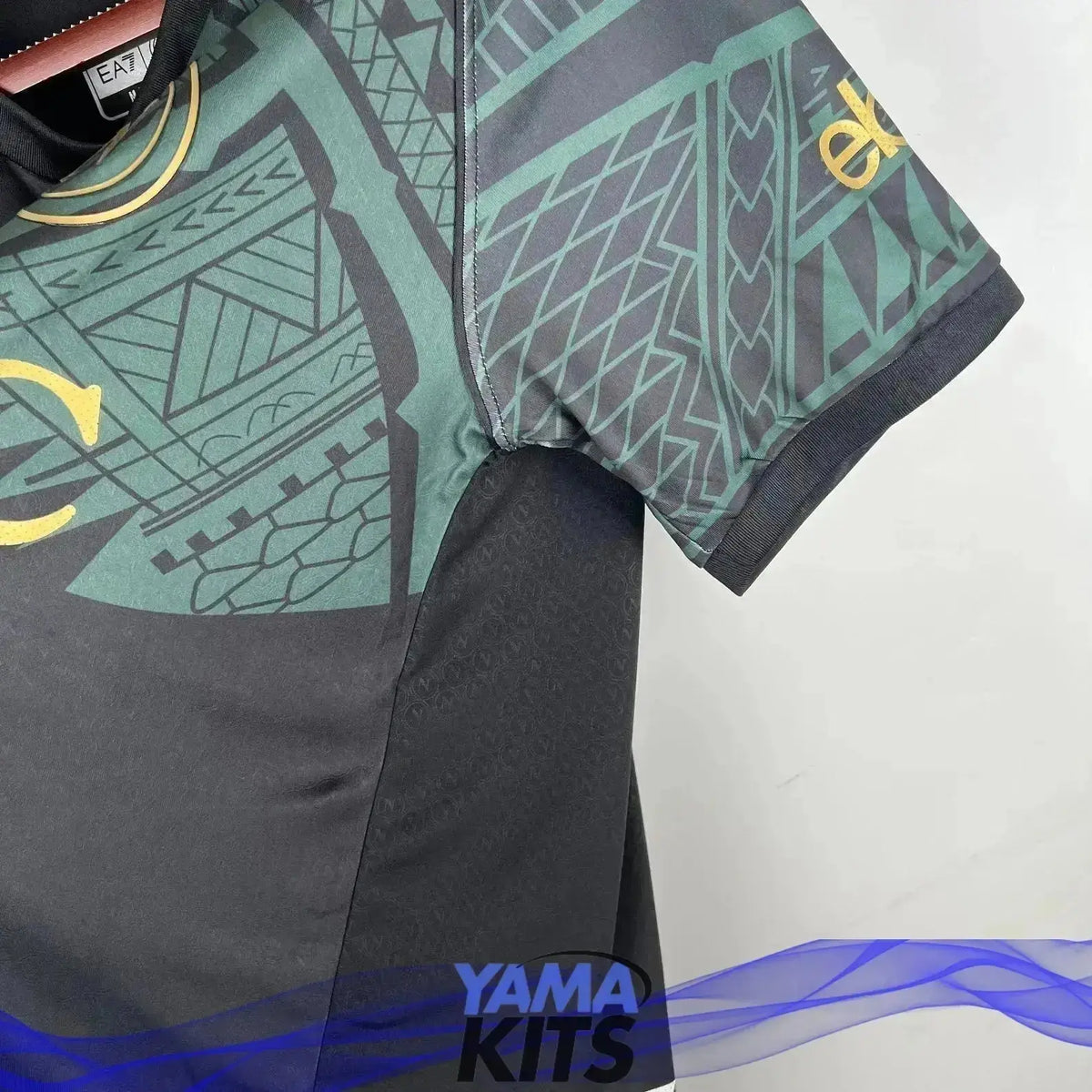 Maillot Napoli Third « noir » 2024/2025 YamaKits Foot