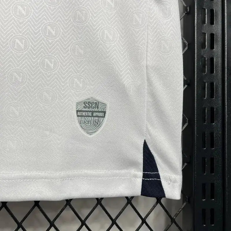 Maillot Napoli extérieur "Blanc" 2024/2025 YamaKits Foot