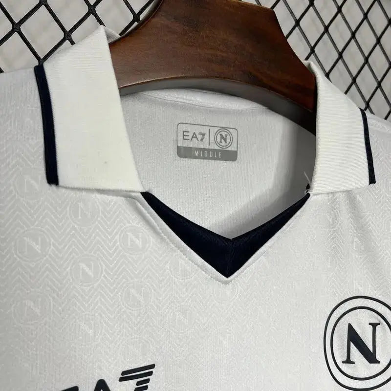 Maillot Napoli extérieur "Blanc" 2024/2025 YamaKits Foot