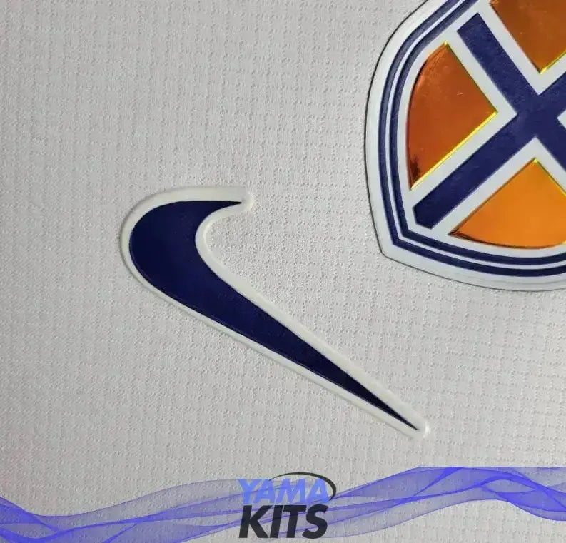 Maillot Norvège Extérieur "Blanc, Bleu" 2024/2025 YamaKits Foot