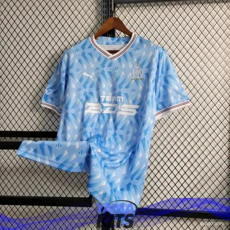 Maillot Olympique de Marseille Entrainement "Bleu" 2023/2024 YamaKits Foot