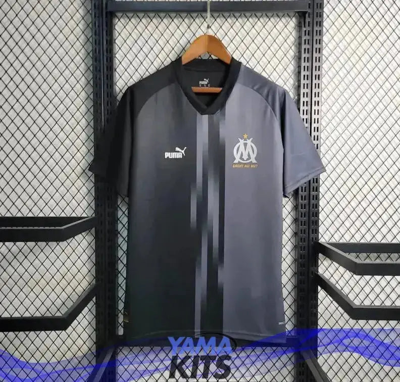 Maillot Olympique de Marseille Entrainement "Noir" 2023/2024 YamaKits Foot