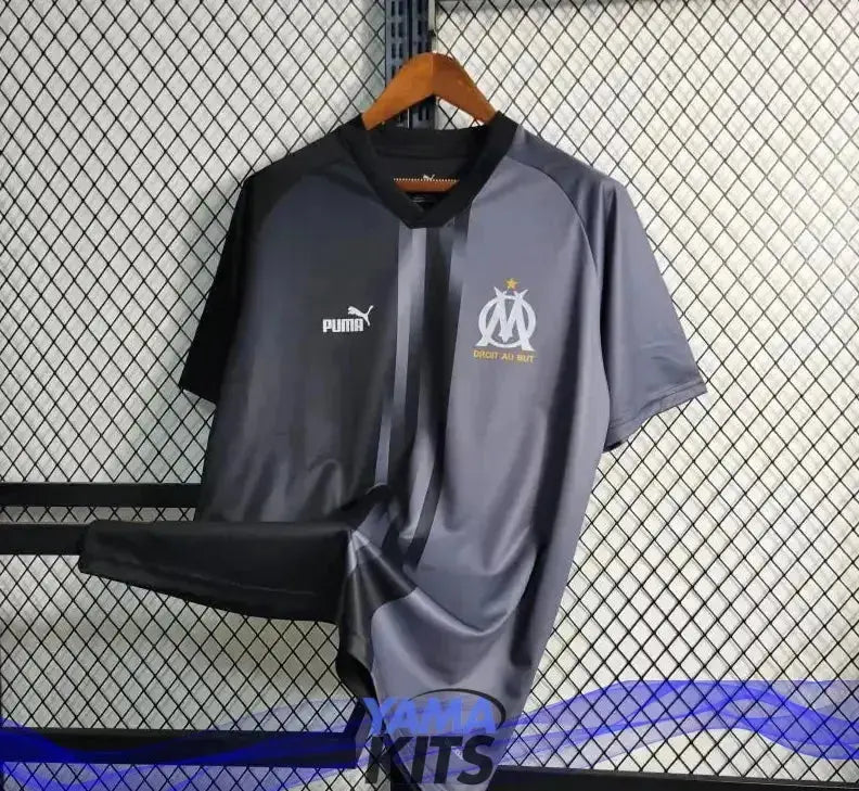 Maillot Olympique de Marseille Entrainement "Noir" 2023/2024 YamaKits Foot