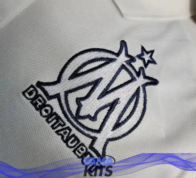 Maillot Olympique de Marseille POLO "Blanc" 2023/2024 YamaKits Foot